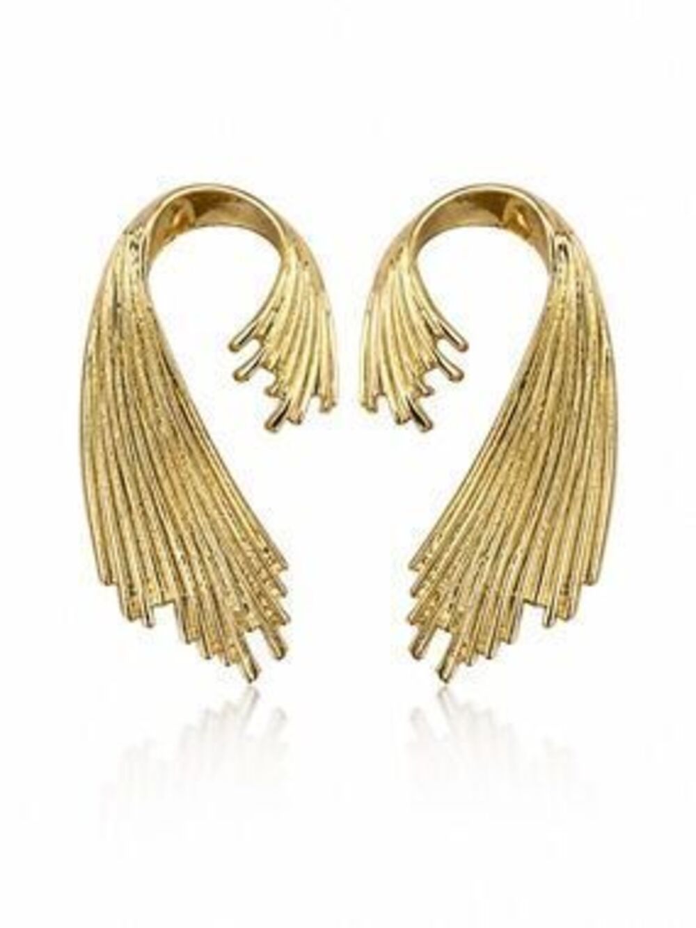 Elegant Gold Statement Earrings